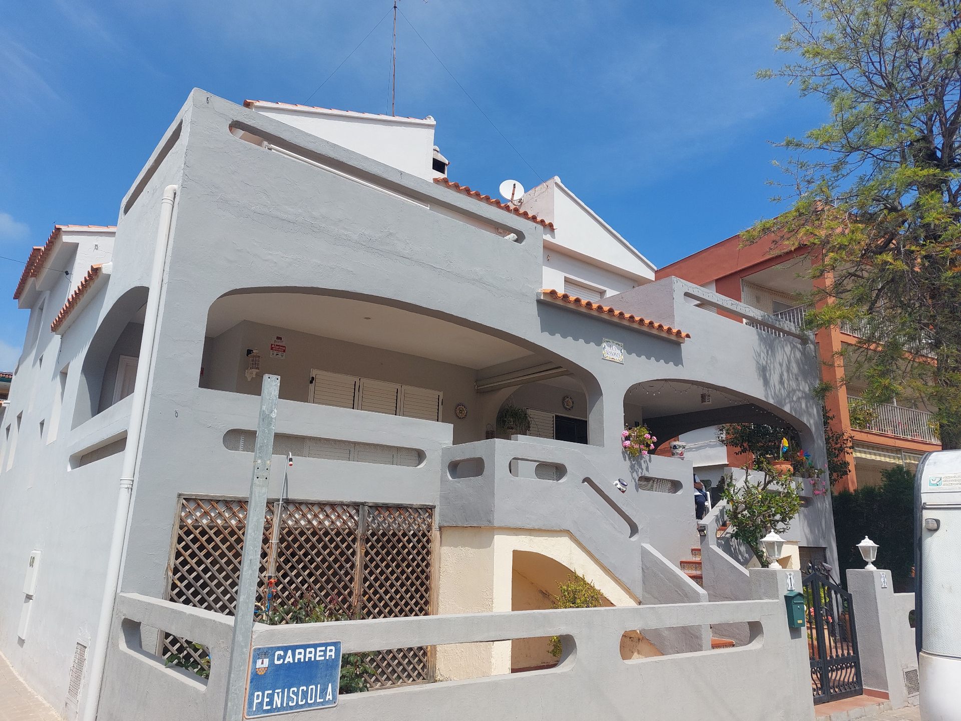 Exterior view of House or chalet for sale in Moncofa  with Heating, Private garden and Terrace