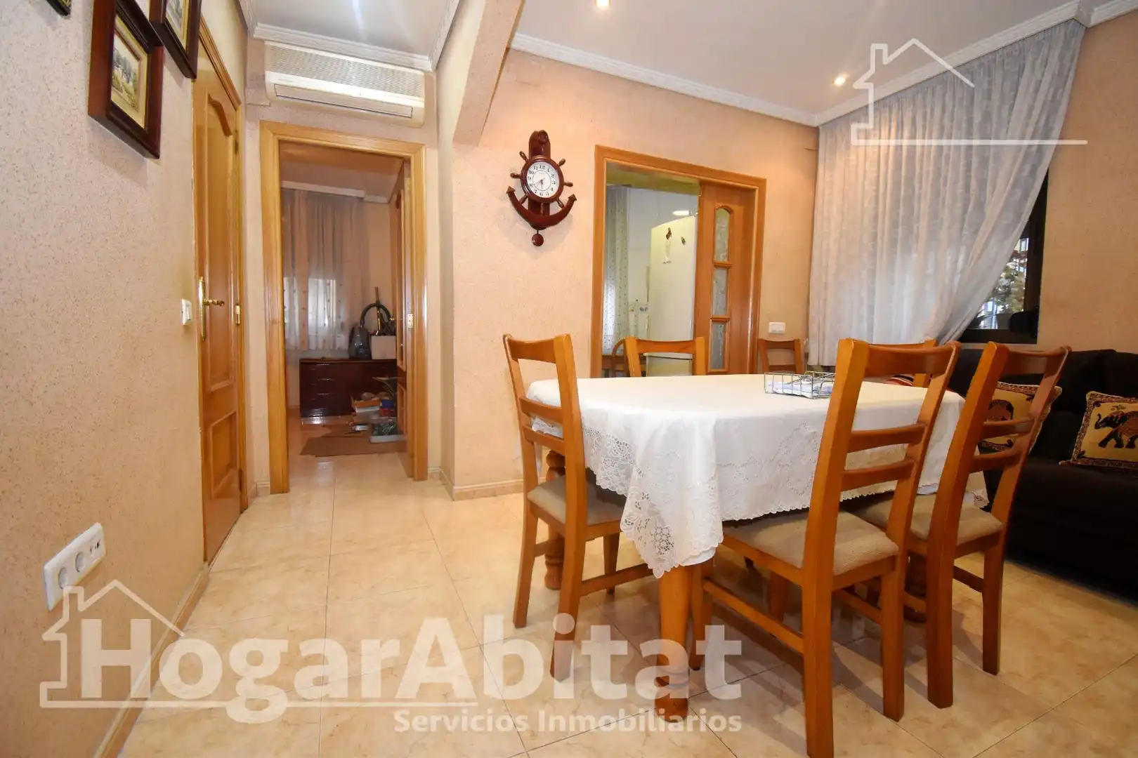 Schlafzimmer von Wohnung zum Verkauf in Castellón de la Plana / Castelló de la Plana mit Klimaanlage, Heizung und Abstellraum