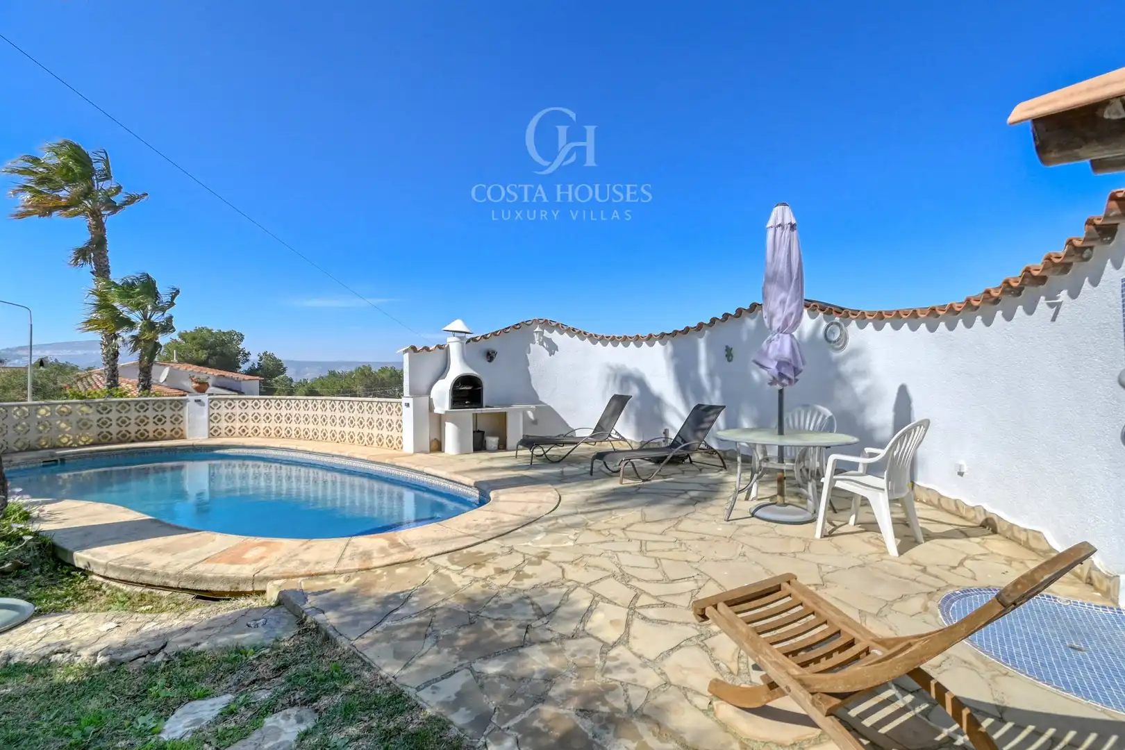 Exterior view of Houses for sale in Jávea / Xàbia  with Air Conditioner, Heating and Private garden