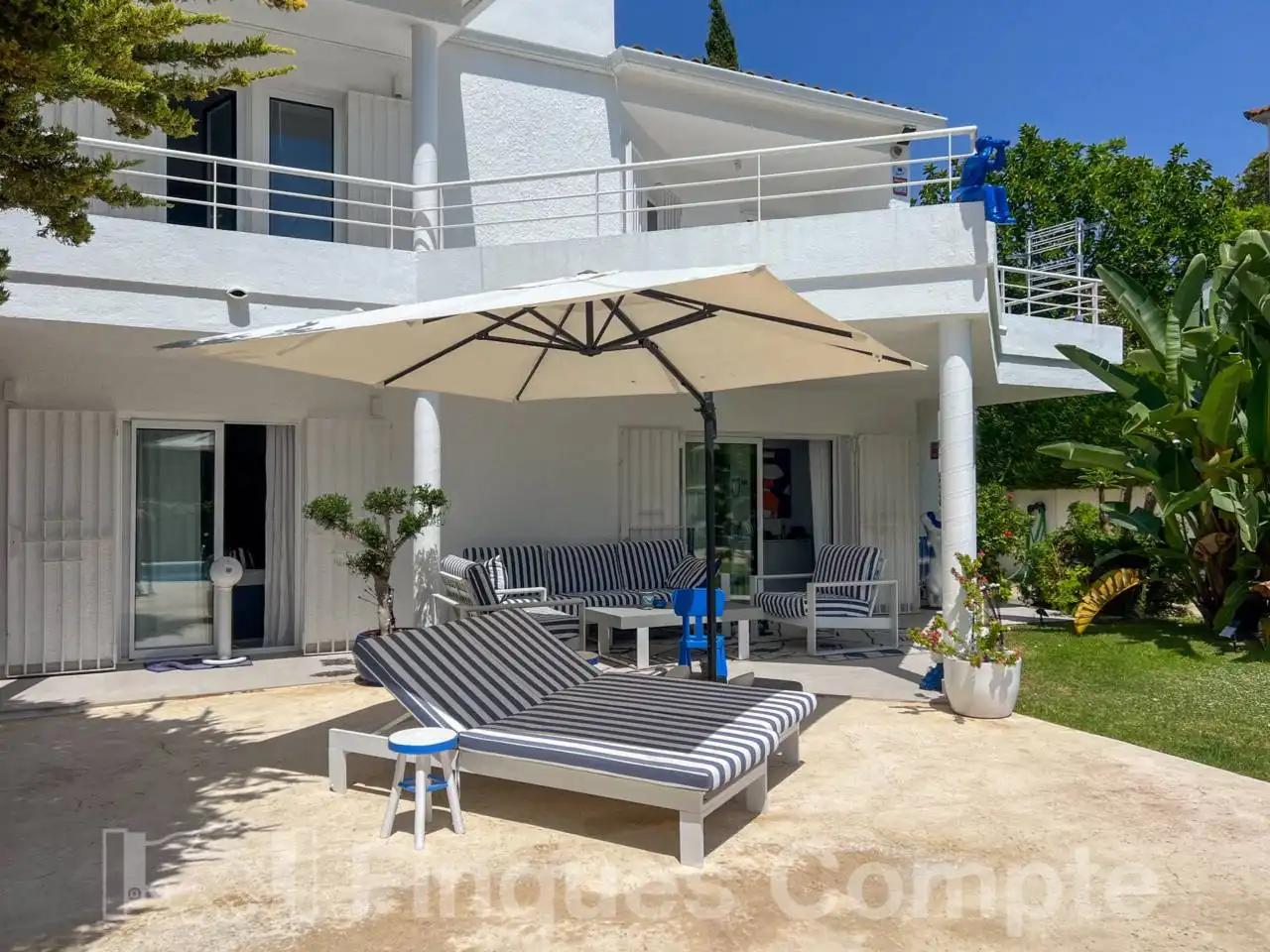 Terrassa de Casa o xalet en venda en Roda de Berà amb Aire condicionat, Jardí privat i Terrassa