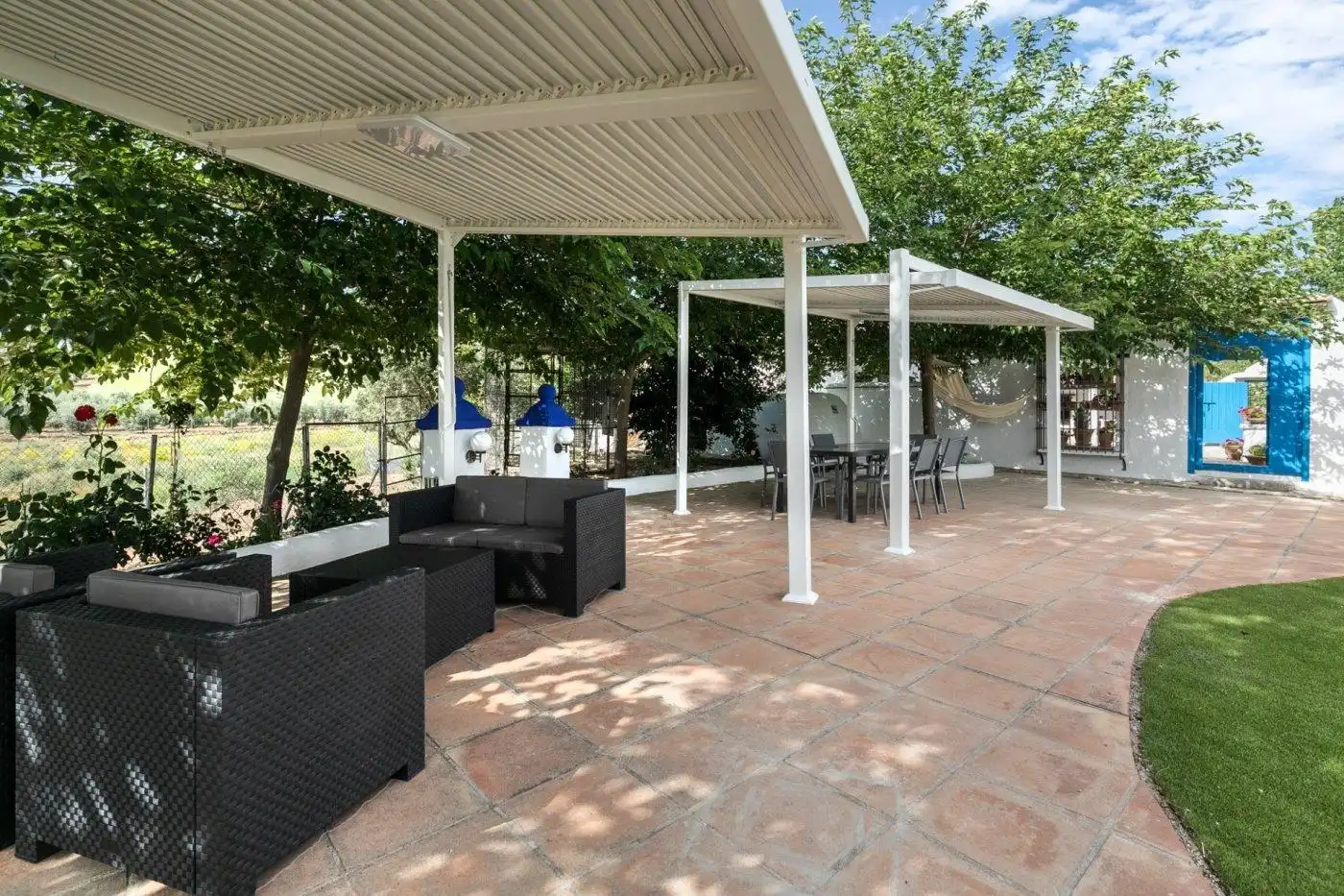 Terrassa de Casa o xalet en venda en Montefrío amb Aire condicionat, Calefacció i Jardí privat