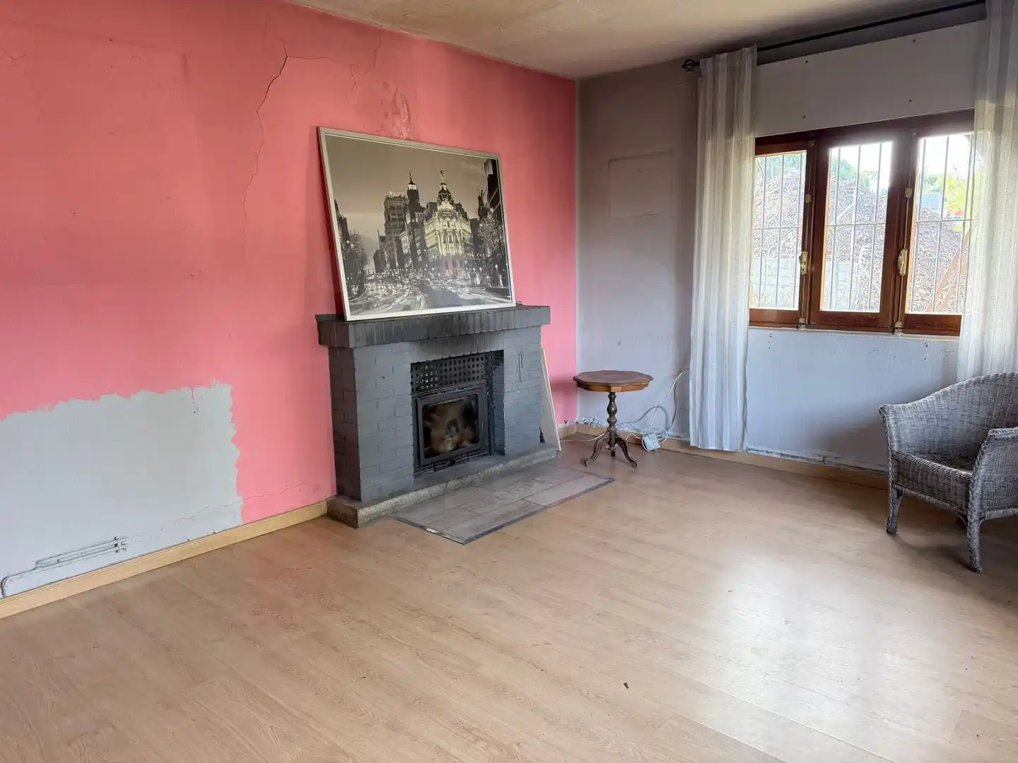 Sala d'estar de Casa o xalet en venda en Galapagar amb Calefacció i Terrassa