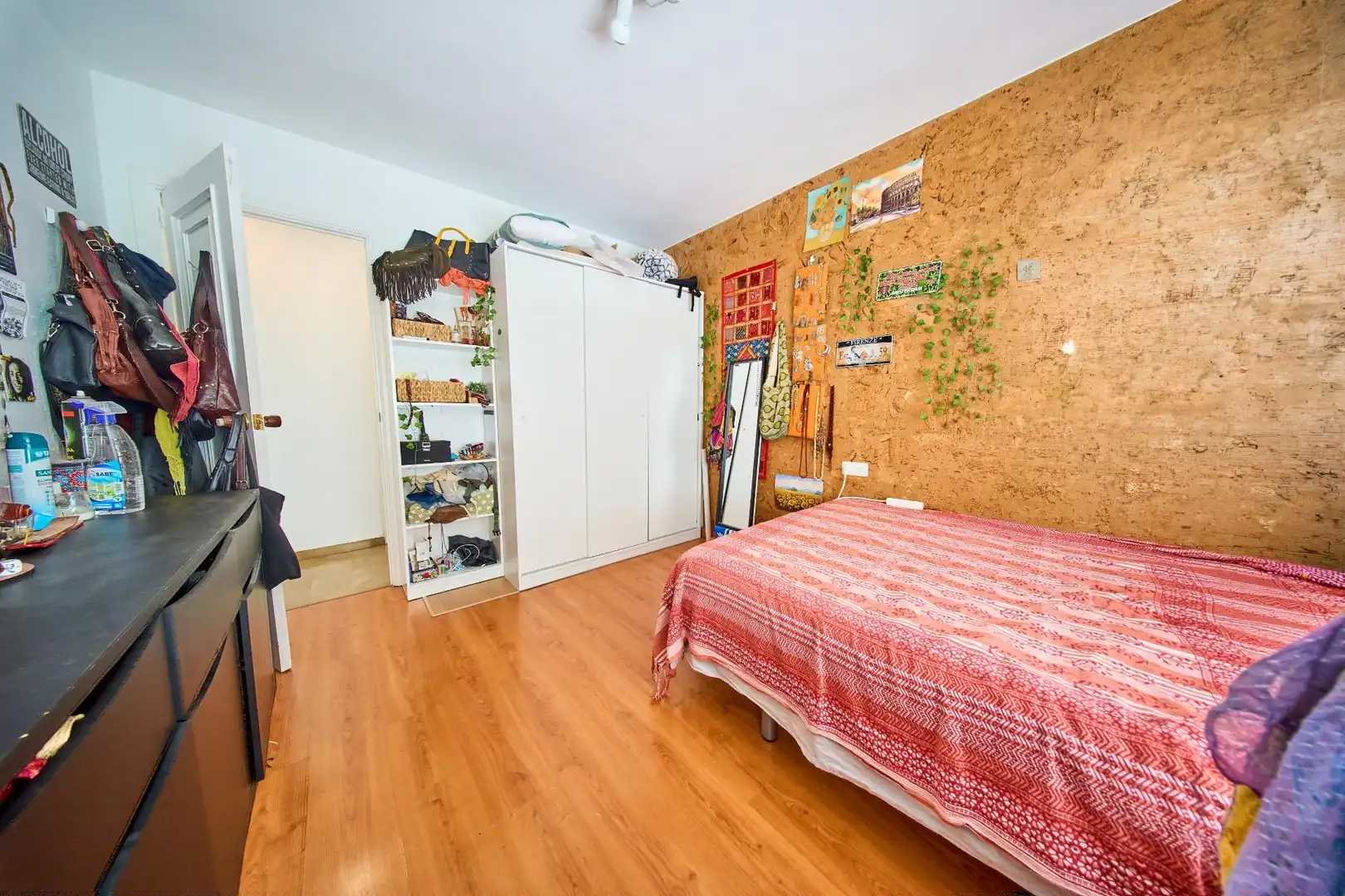 Bedroom of Flat for rent in Granada  with Heating, Terrace and Storage room