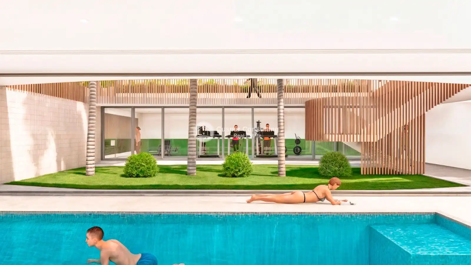 Piscina de Ático en venta en Pilar de la Horadada con Aire acondicionado, Calefacción y Jardín privado