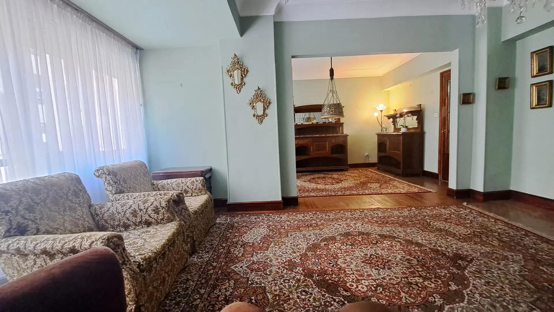 Wohnzimmer von Wohnung zum Verkauf in Bilbao  mit Heizung und Balkon