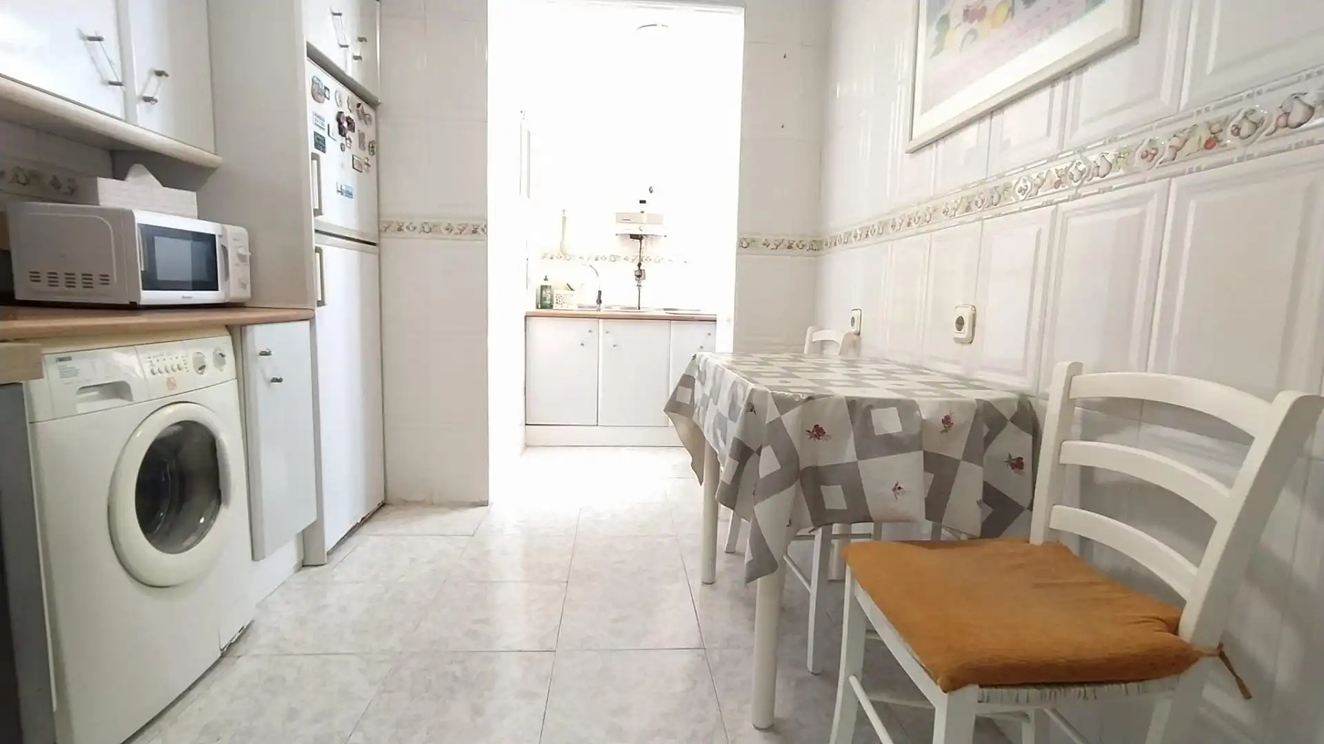 Cuina de Pis en venda en Málaga amb Aire condicionat, Jardí privat i Terrassa