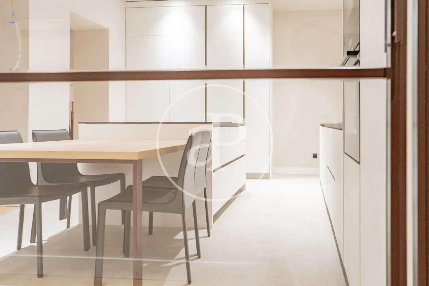 Küche von Wohnung zum Verkauf in  Madrid Capital mit Klimaanlage, Heizung und Möbliert