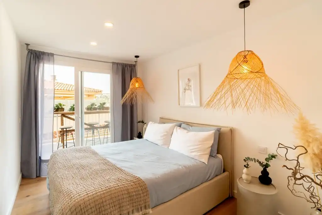 Bedroom of Apartments for sale in Calvià  with Air Conditioner and Terrace
