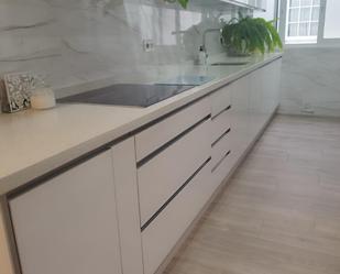 Kitchen of Flat for sale in Torremolinos  with Air Conditioner, Private garden and Parquet flooring