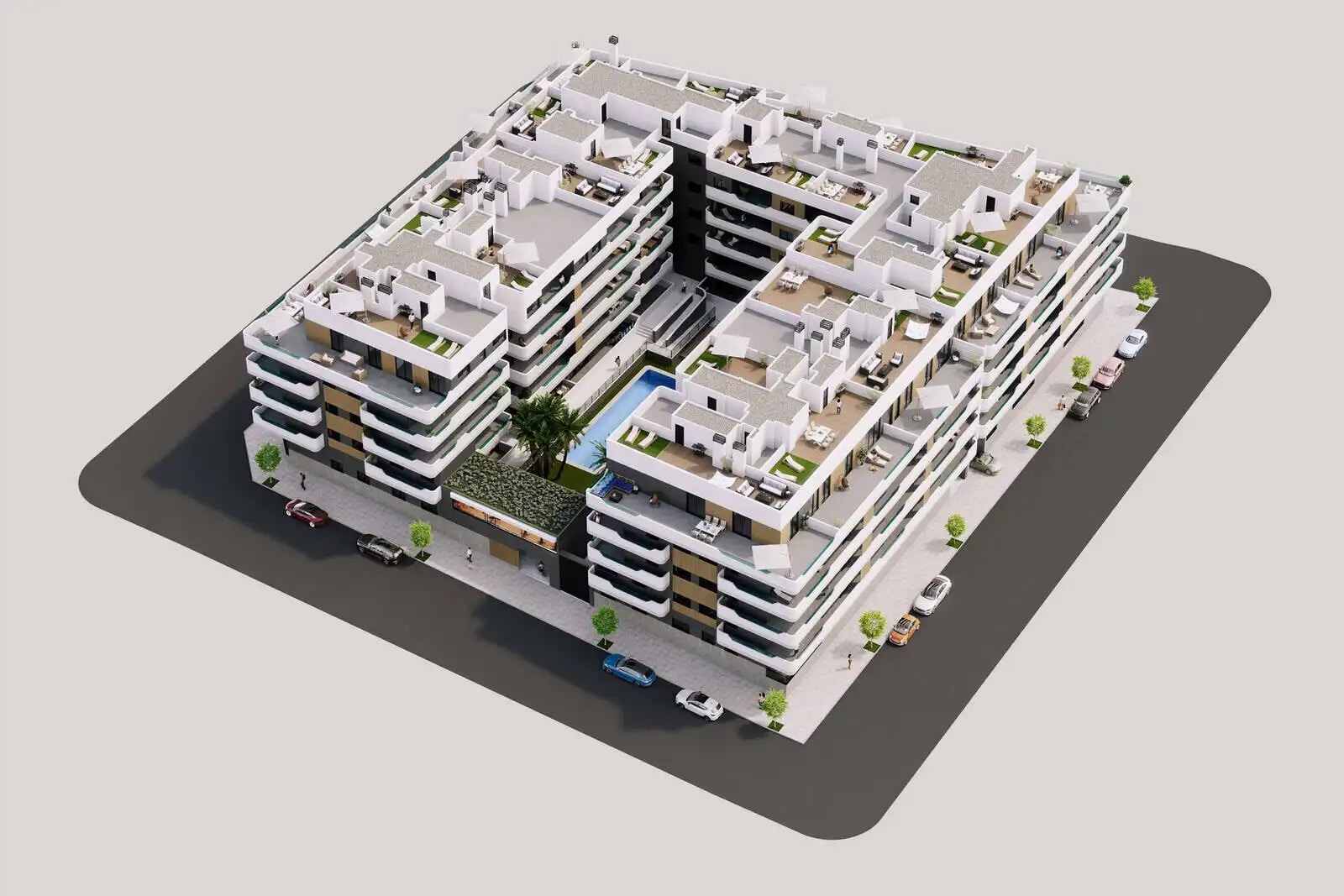 Apartament amb terrassa en venda a Santa Pola ciudad, imagen 2