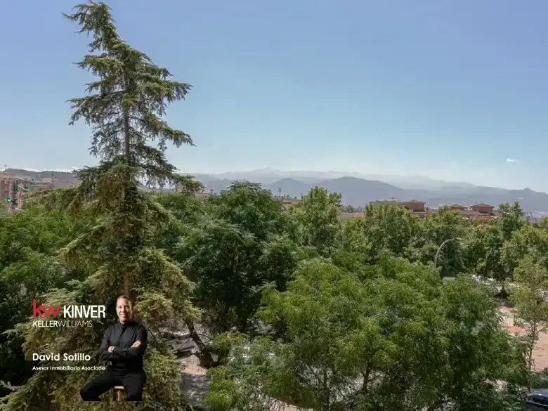 Jardí de Pis en venda en  Granada Capital amb Aire condicionat i Piscina