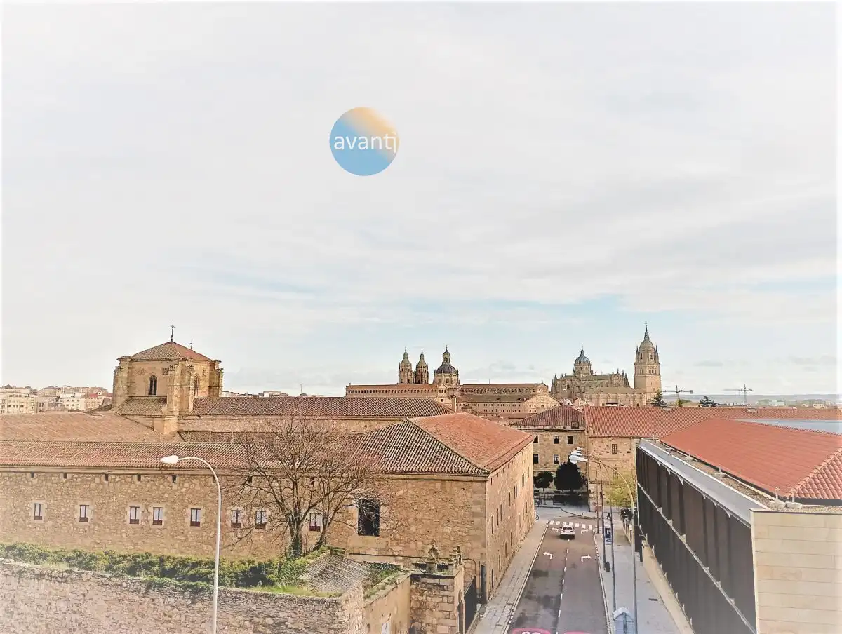 Exterior view of Flat for rent in Salamanca  with Heating, Terrace and Furnished