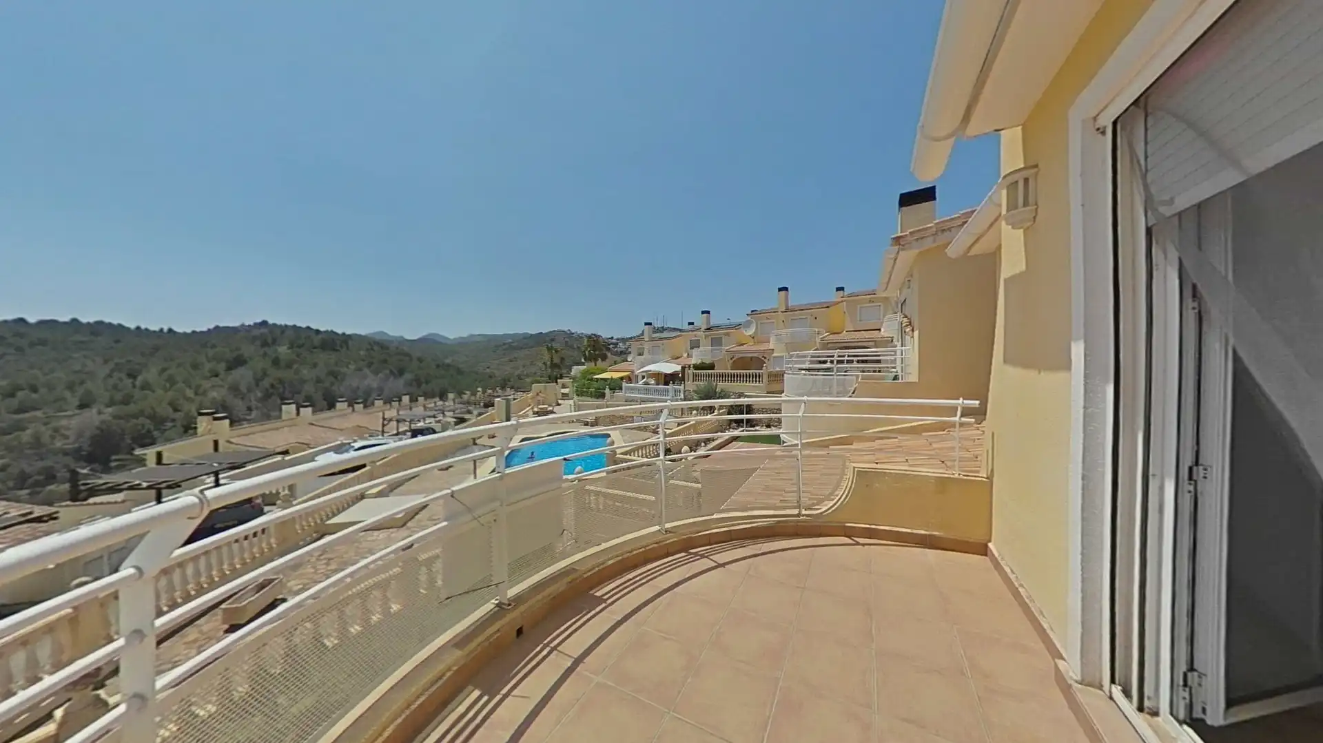 Terraza de Casa adosada en venta en Gata de Gorgos con Jardín privado, Trastero y Piscina