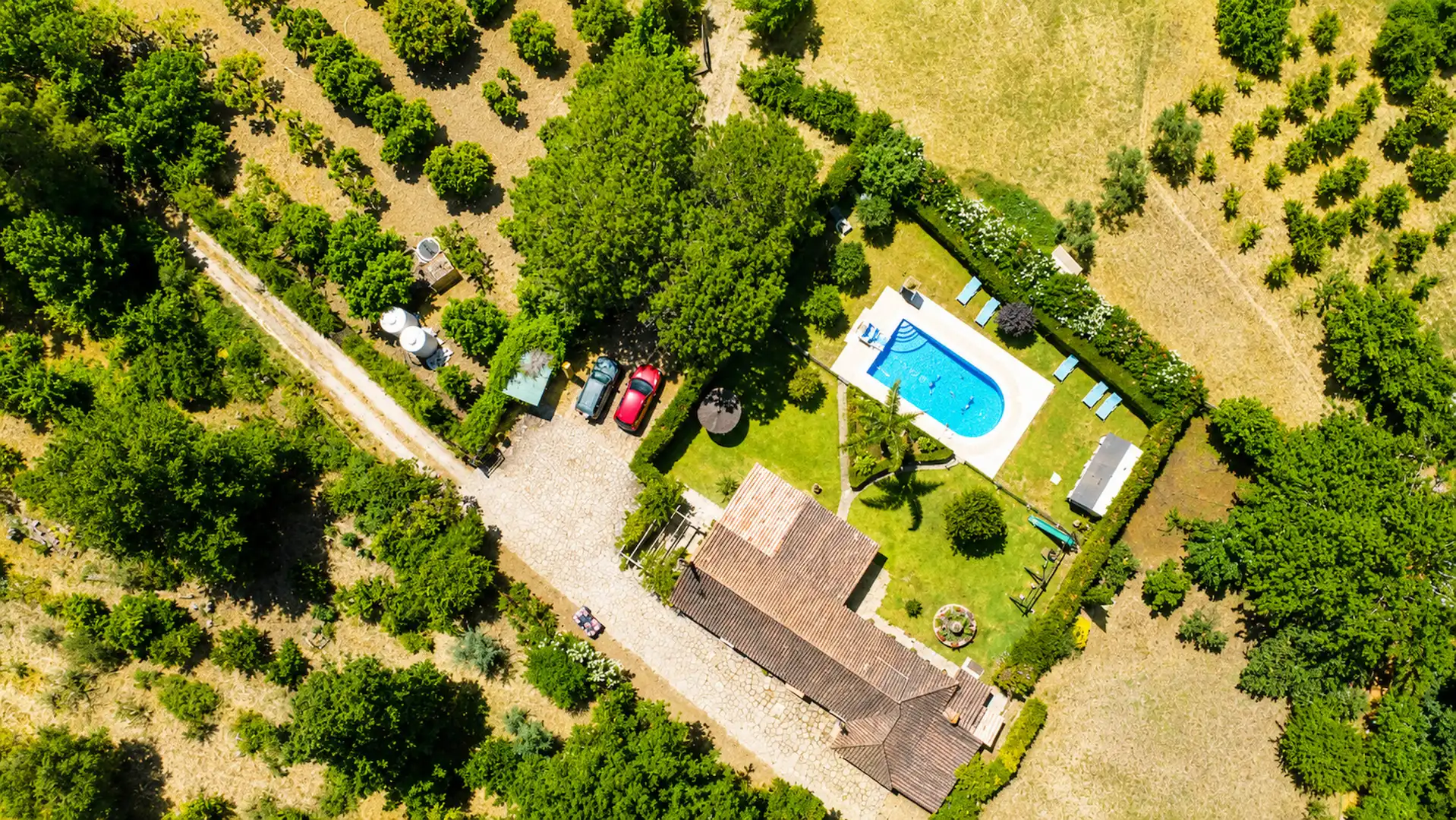 Garten von Haus oder Chalet zum Verkauf in Jimena de la Frontera mit Klimaanlage und Terrasse