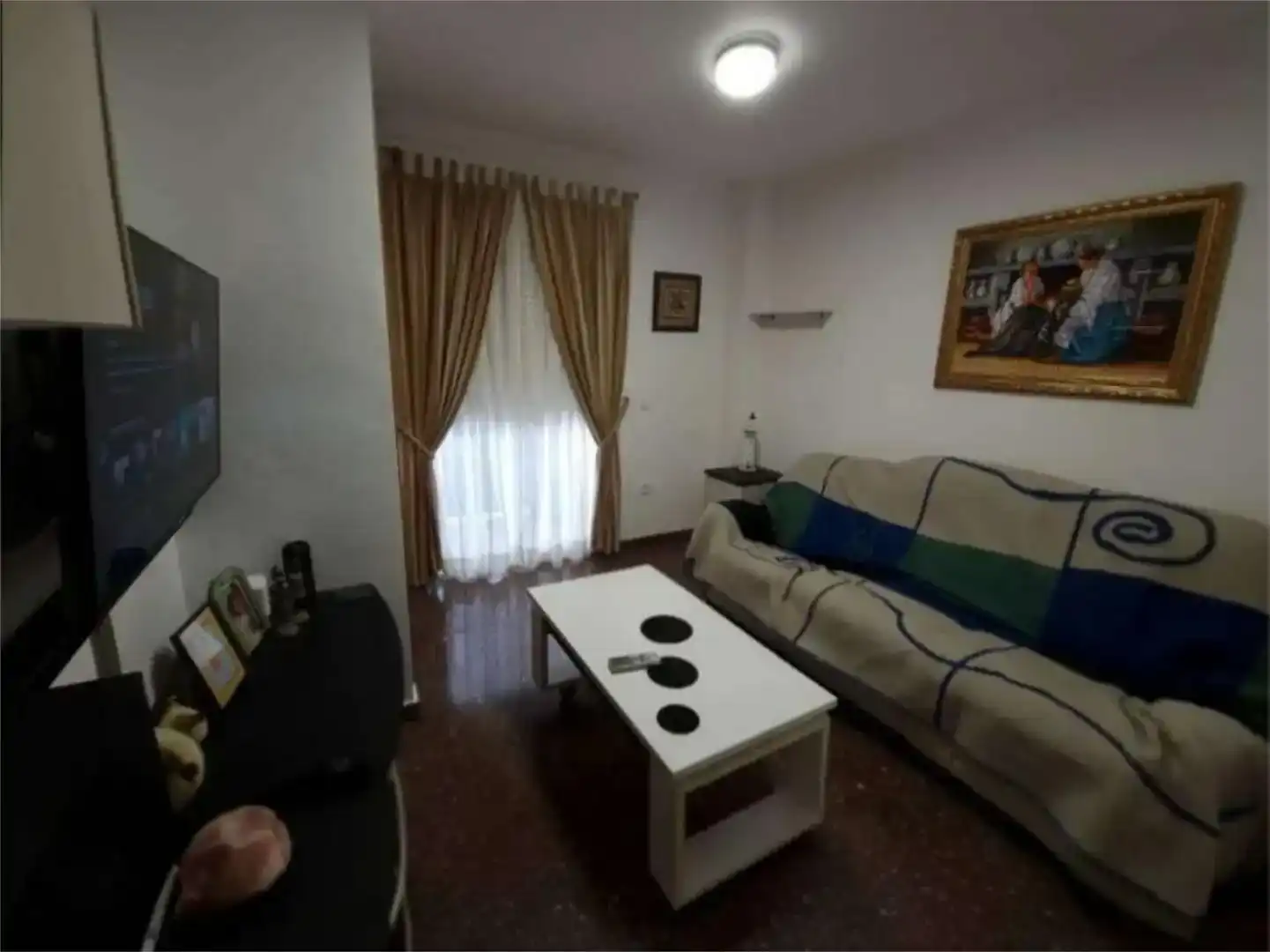 Sala d'estar de Pis per a compartir en Bétera amb Aire condicionat, Moblat i Balcó