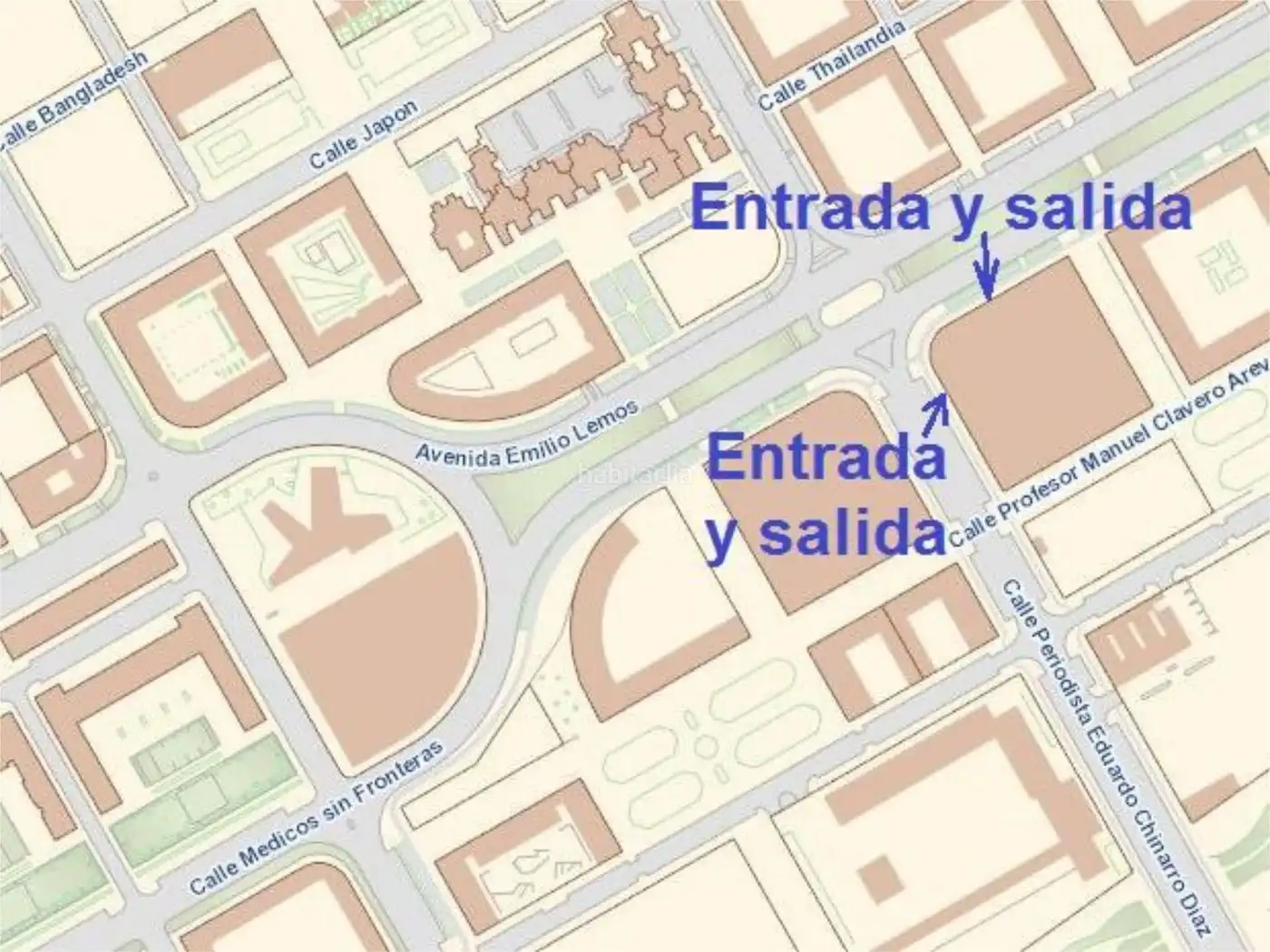 Parkplatz zur Miete in Calle Periodista Eduardo Chinarro Díaz 3, imagen 4