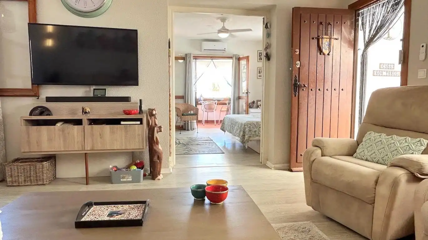 Living room of Flat for sale in Benalmádena  with Heating, Private garden and Terrace