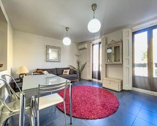 Living room of Apartment to rent in  Madrid Capital  with Air Conditioner, Heating and Balcony