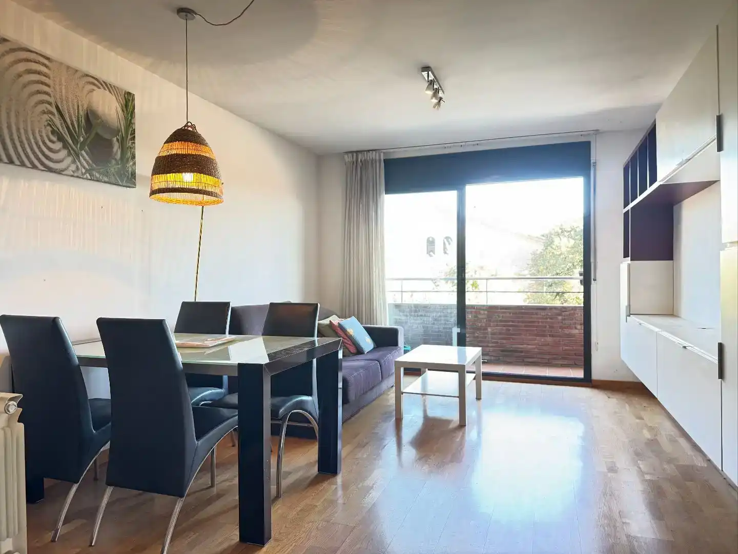 Sala d'estar de Pis en venda en Sant Antoni de Vilamajor amb Balcó