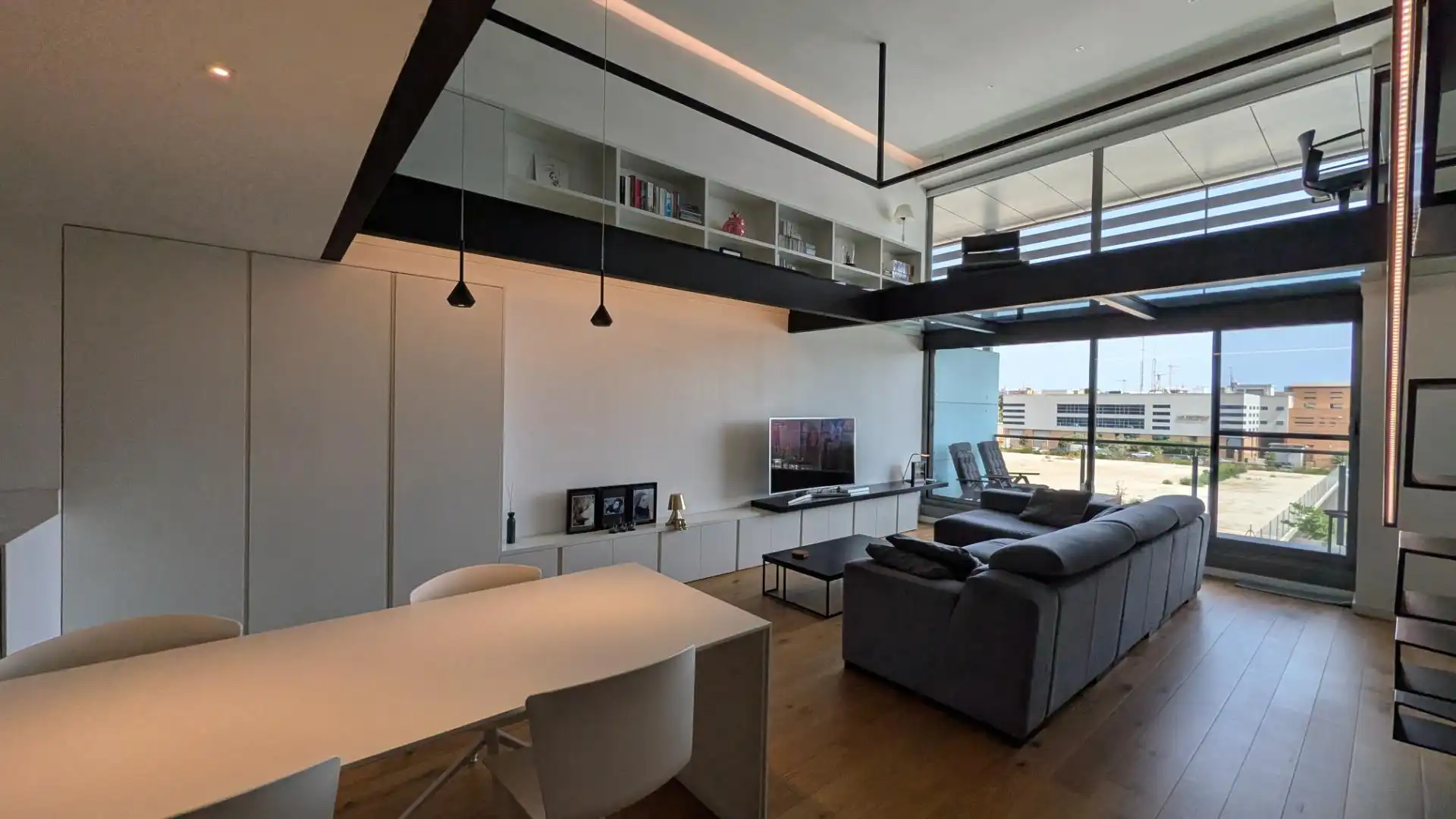 Sala de estar de Dúplex en venta en Valencia con Aire acondicionado, Terraza y Trastero