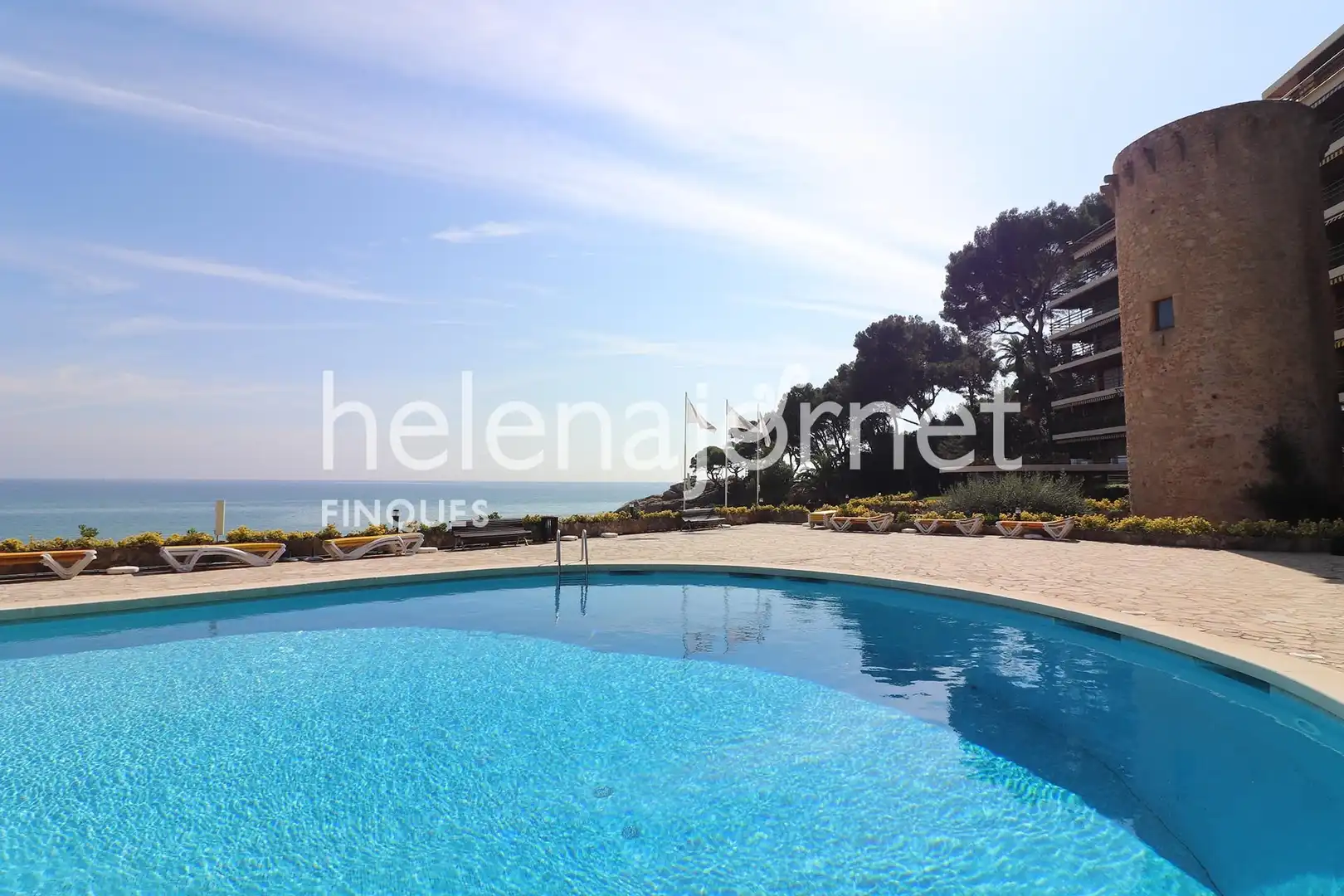 Swimming pool of Flat for sale in Calonge i Sant Antoni  with Air Conditioner, Heating and Terrace