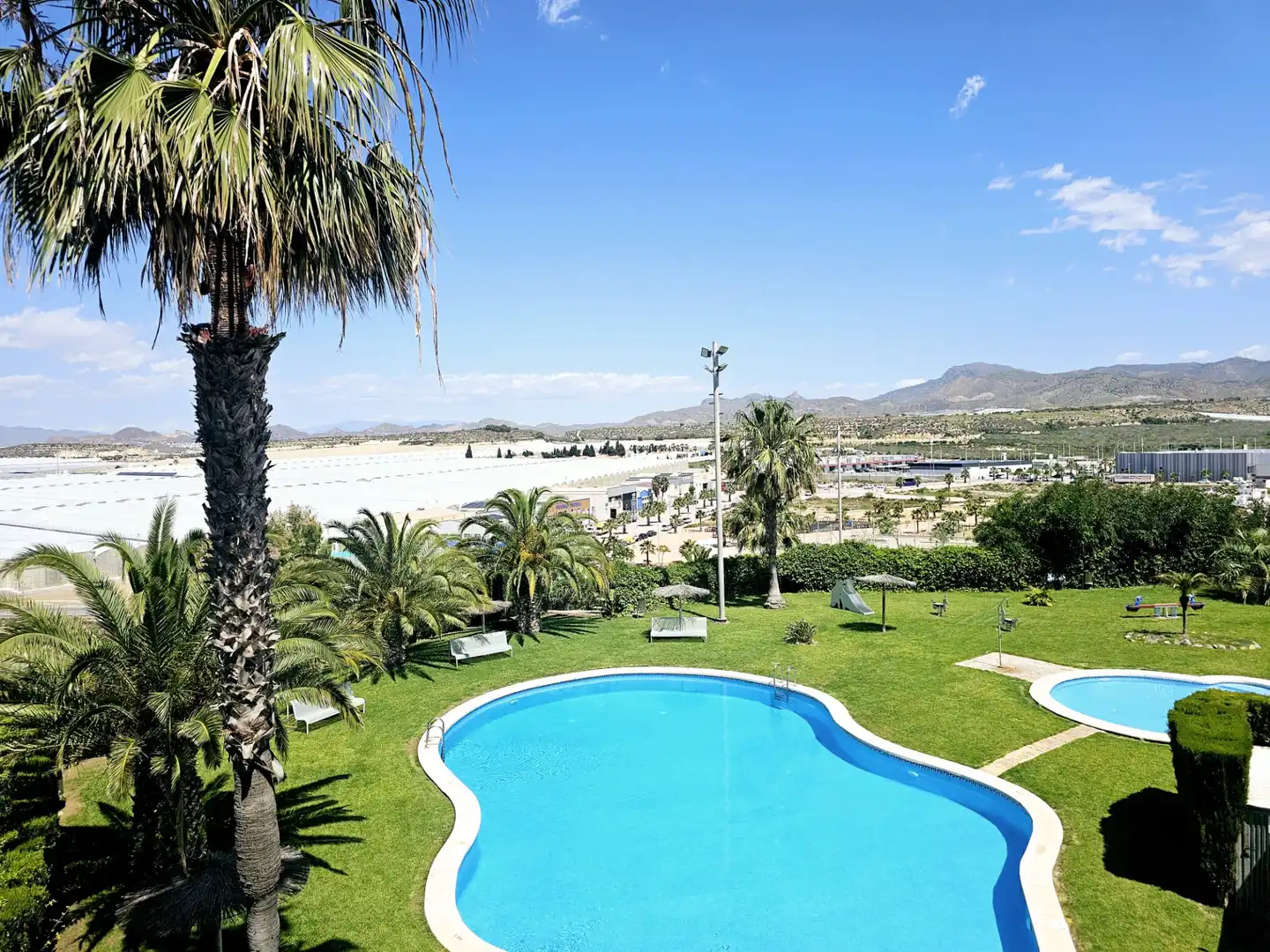Piscina de Apartamento en venta en Mazarrón con Aire acondicionado, Terraza y Amueblado
