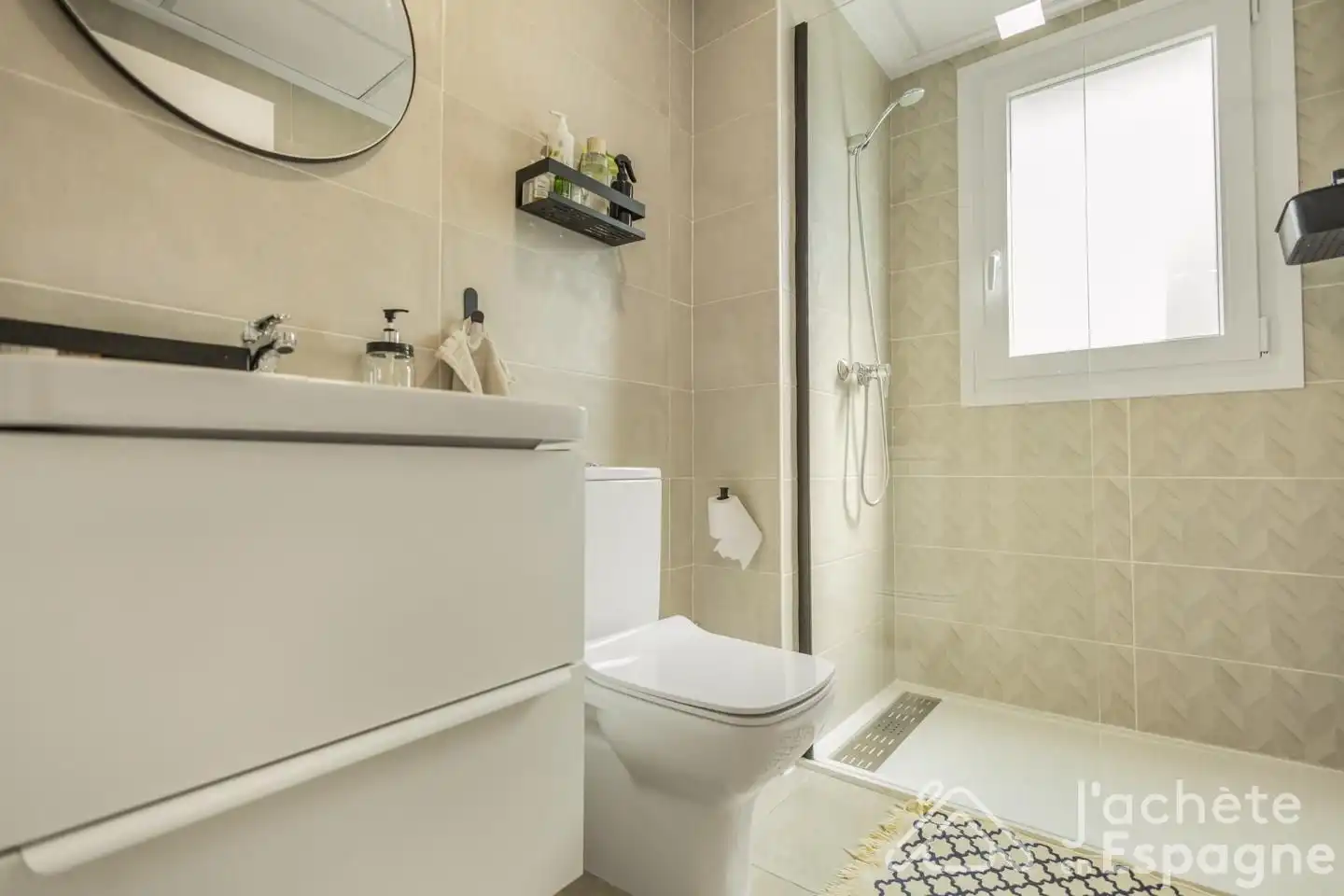 Baño de Casa o chalet en venta en Mutxamel con Aire acondicionado, Jardín privado y Terraza