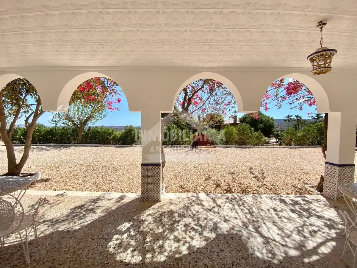 Vista exterior de Casa o chalet de alquiler en Aspe con Calefacción y Amueblado