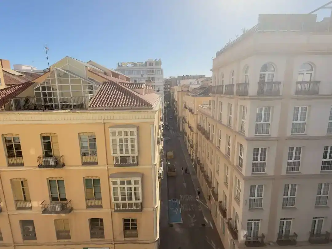Vista exterior de Pis en venda en Málaga Capital amb Balcó