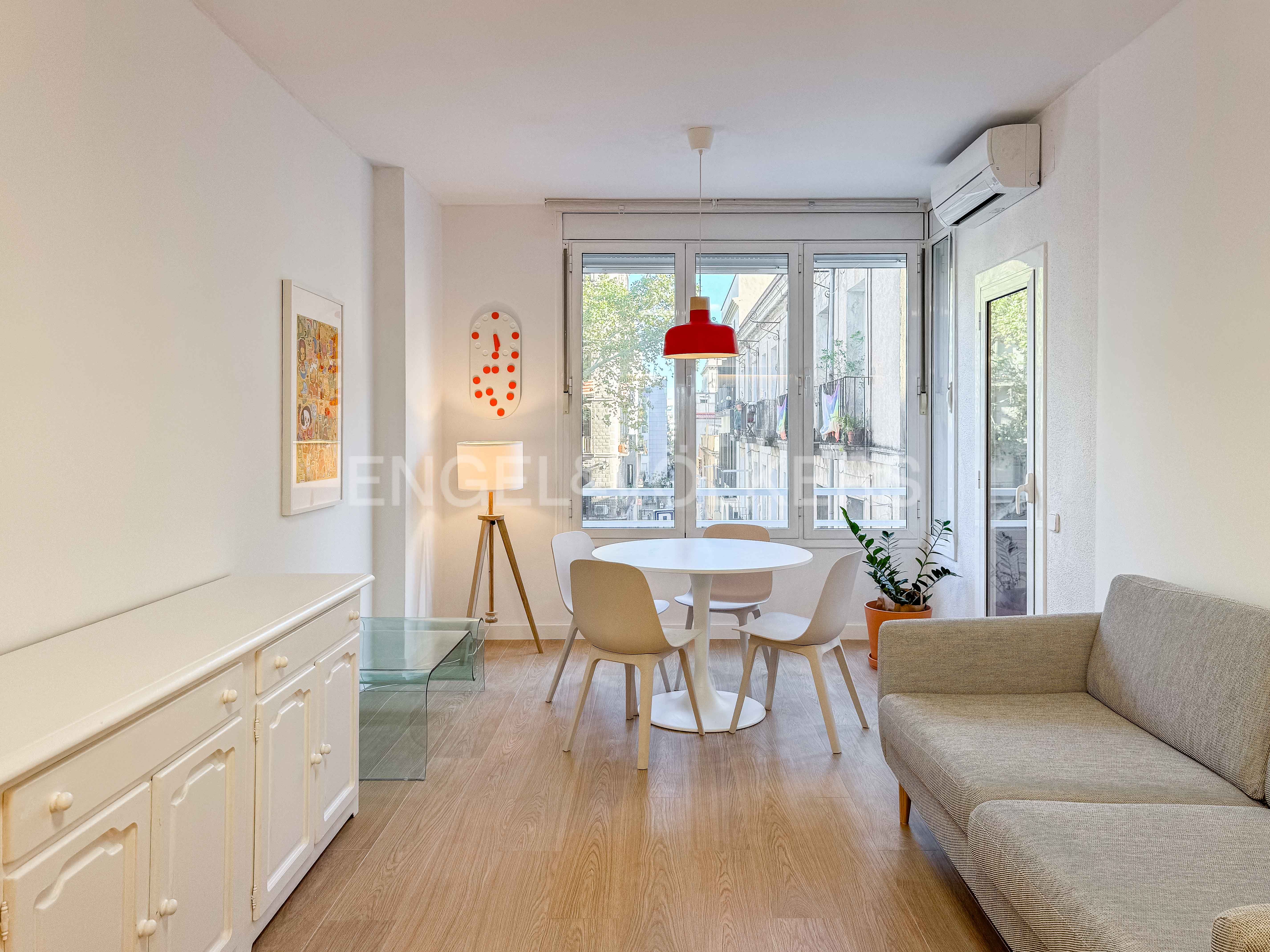 Vista exterior de Apartament de lloguer en  Barcelona Capital amb Aire condicionat, Calefacció i Parquet