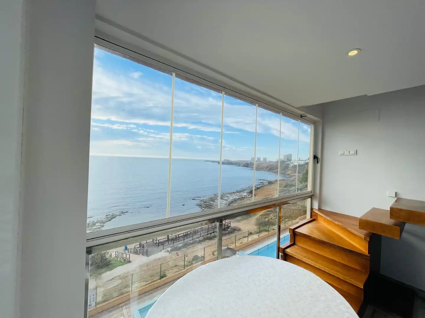 Terrassa de Apartament de lloguer en Torrevieja amb Calefacció, Terrassa i Piscina