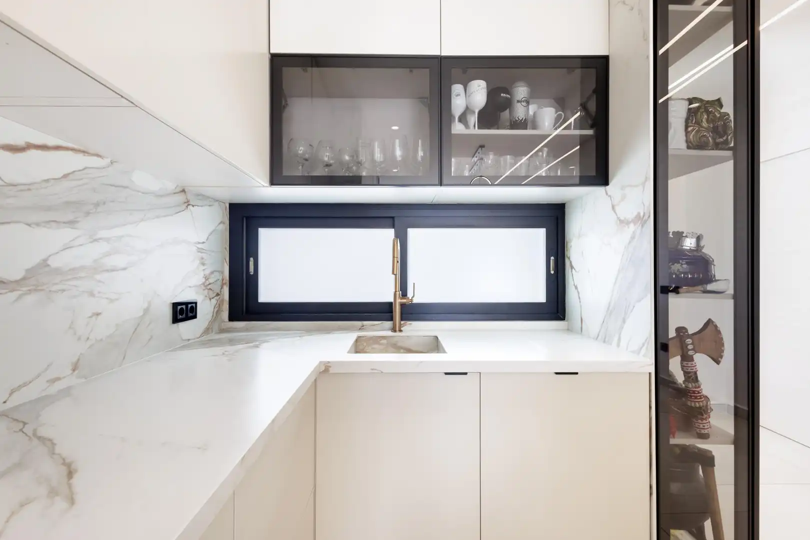 Cocina de Ático en venta en Mijas con Aire acondicionado, Calefacción y Jardín privado
