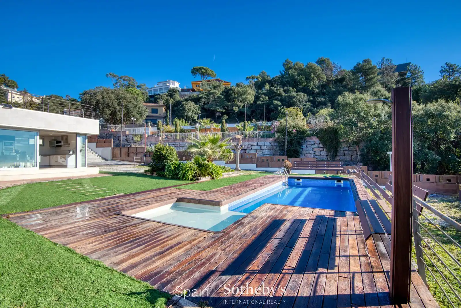 Piscina de Casa o xalet en venda en Lloret de Mar amb Aire condicionat, Calefacció i Jardí privat