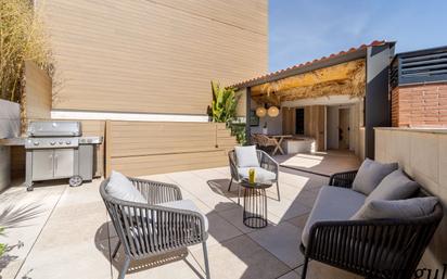 Terrace of House or chalet for sale in Sant Cugat del Vallès  with Air Conditioner, Heating and Parquet flooring