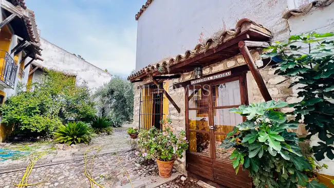Vista exterior de Finca rústica en venta en Úbeda con Jardín privado, Terraza y Piscina