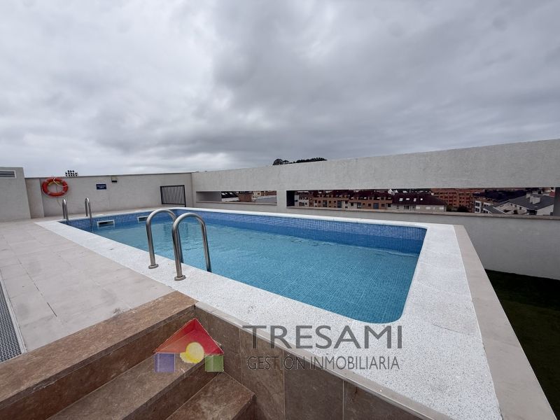 Swimming pool of Flat to rent in Gozón  with Heating, Terrace and Storage room