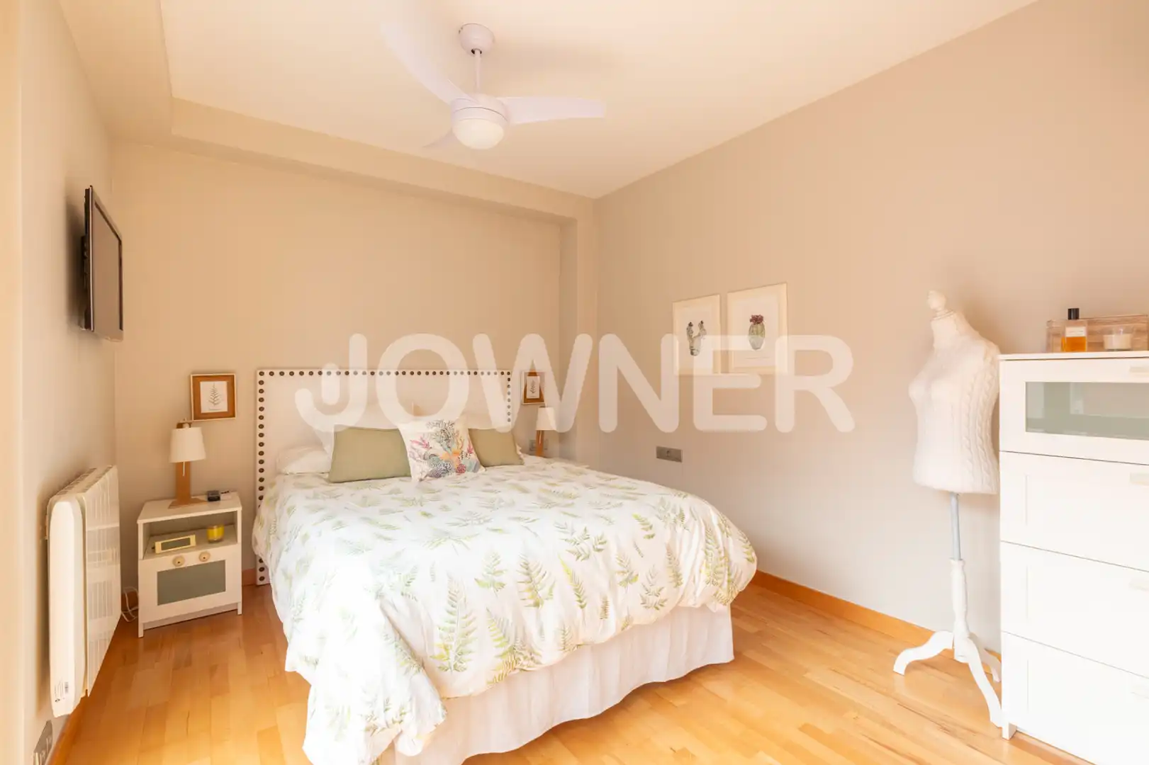 Bedroom of Attic for rent in Madrid  with Air Conditioner, Heating and Terrace