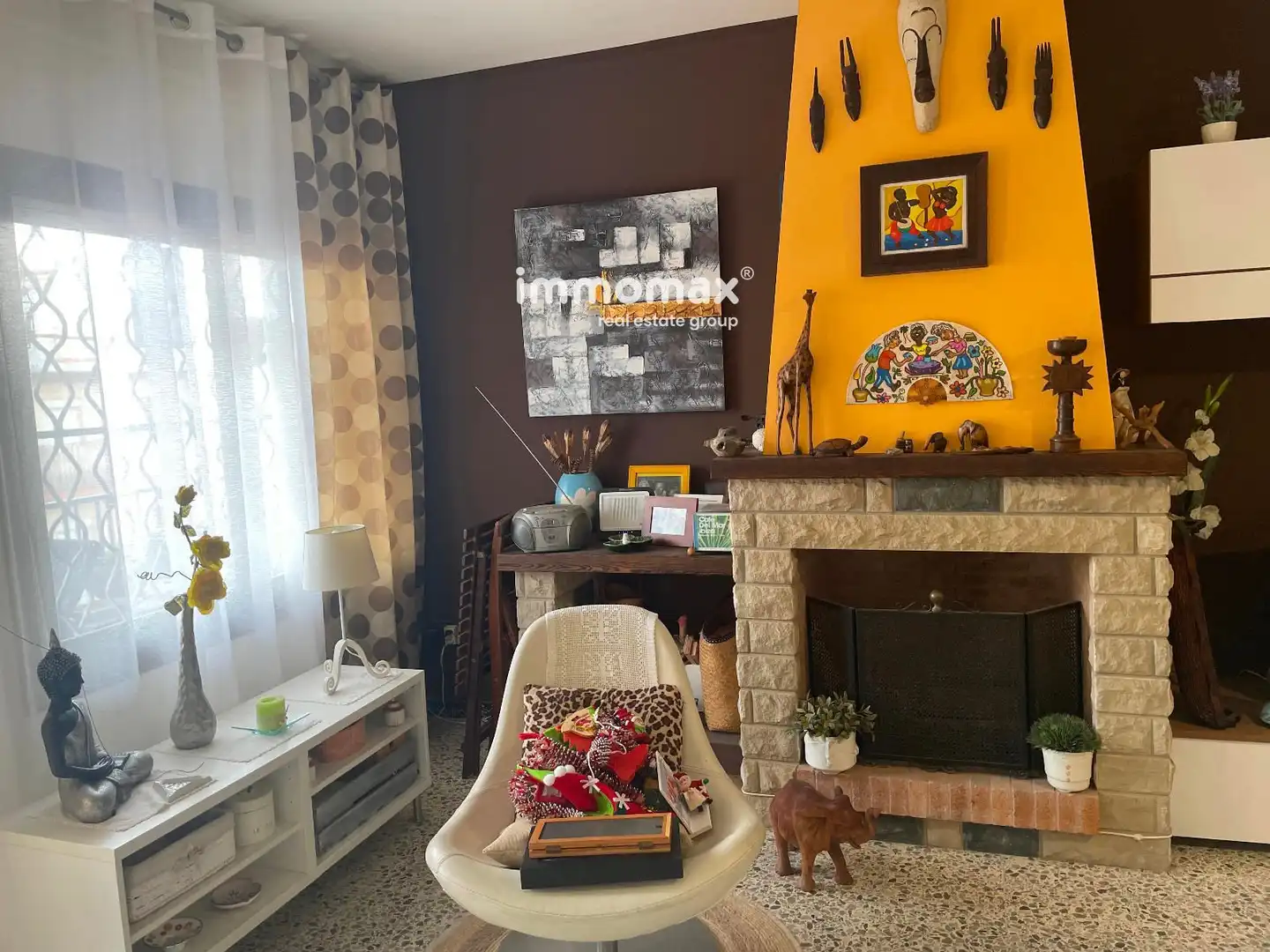 Sala de estar de Piso en venta en Cubelles con Calefacción, Terraza y Trastero