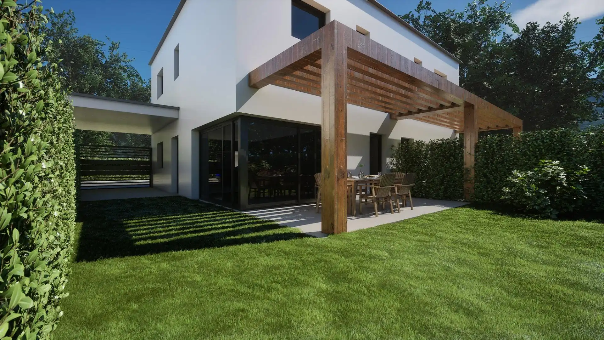 Vista exterior de Casa o chalet en venta en Vacarisses con Aire acondicionado, Jardín privado y Terraza