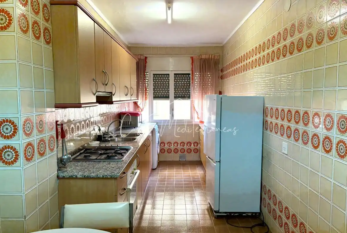 Kitchen of Flat for sale in Amposta  with Furnished and Alarm