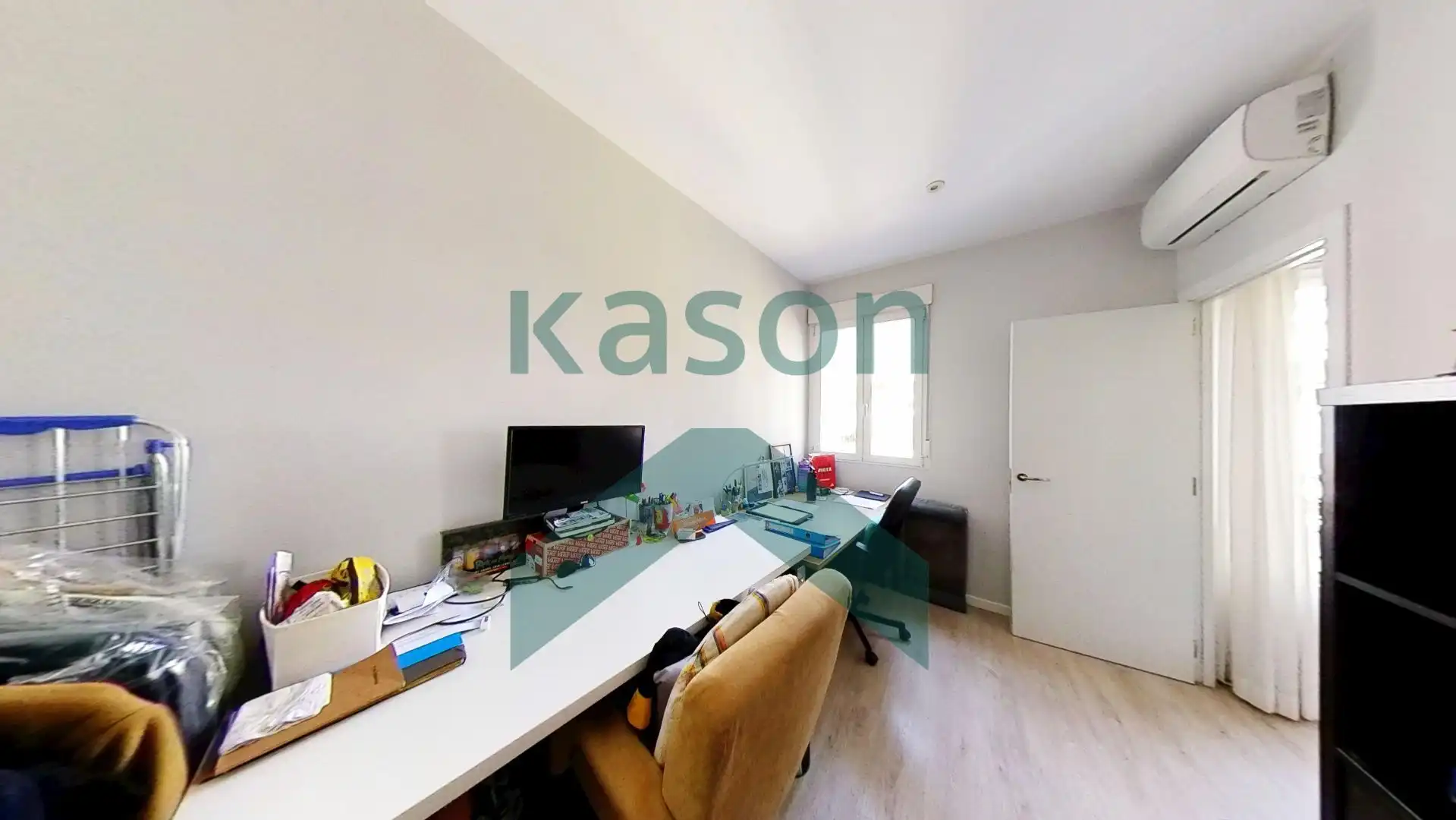 Schlafzimmer von Wohnung zum Verkauf in Madrid mit Klimaanlage und Heizung