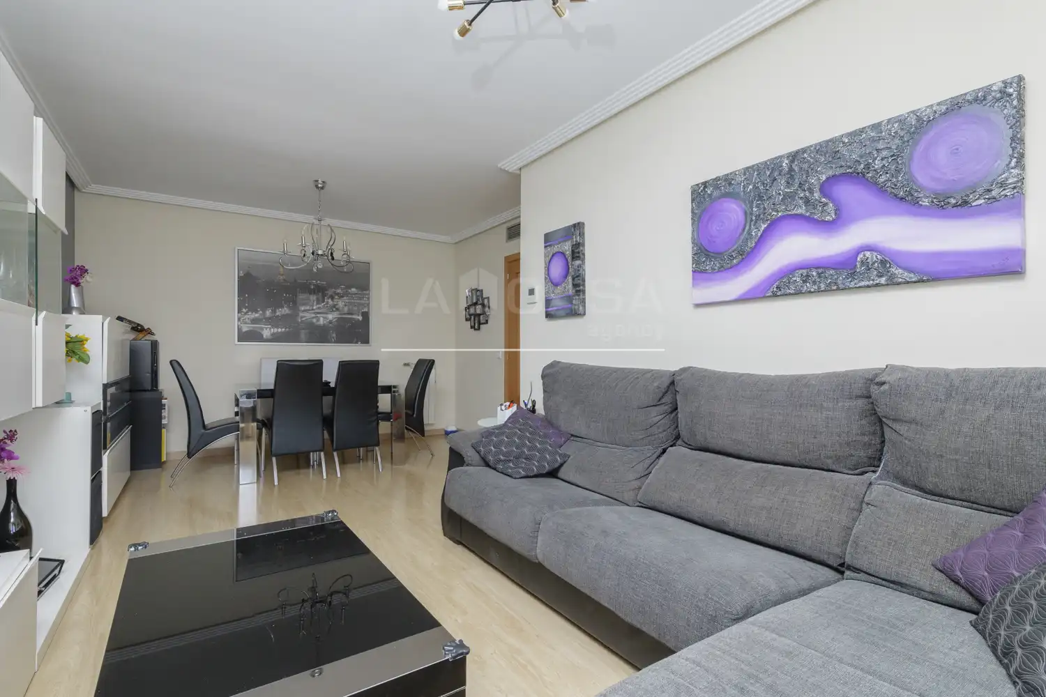 Sala de estar de Piso en venta en Fuenlabrada con Calefacción, Terraza y Trastero