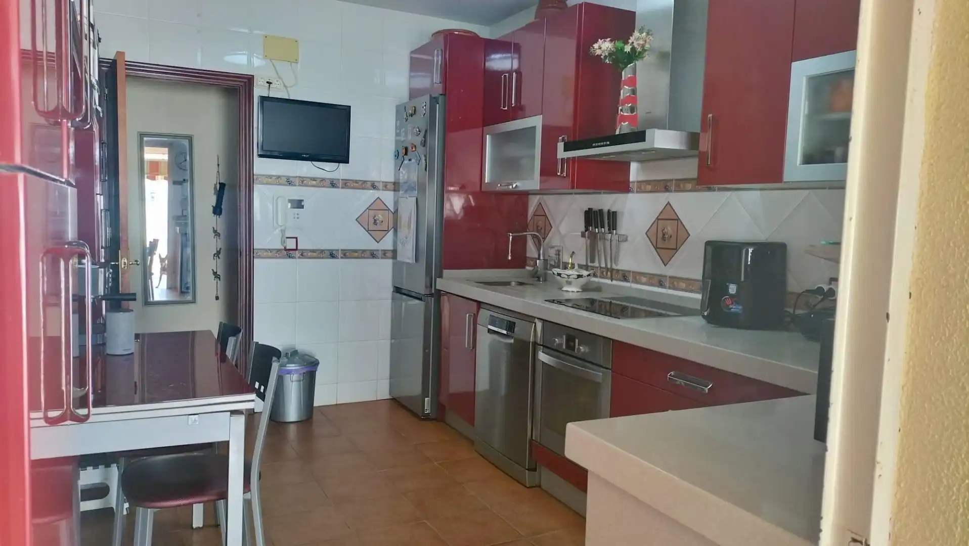 Kitchen of Houses for sale in Chiclana de la Frontera  with Air Conditioner, Terrace and Swimming Pool