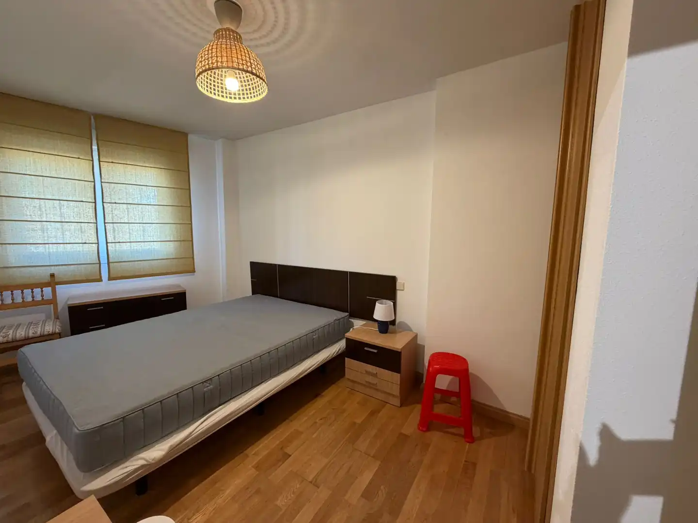 Bedroom of Flat for sale in Morata de Tajuña  with Heating, Parquet flooring and Furnished