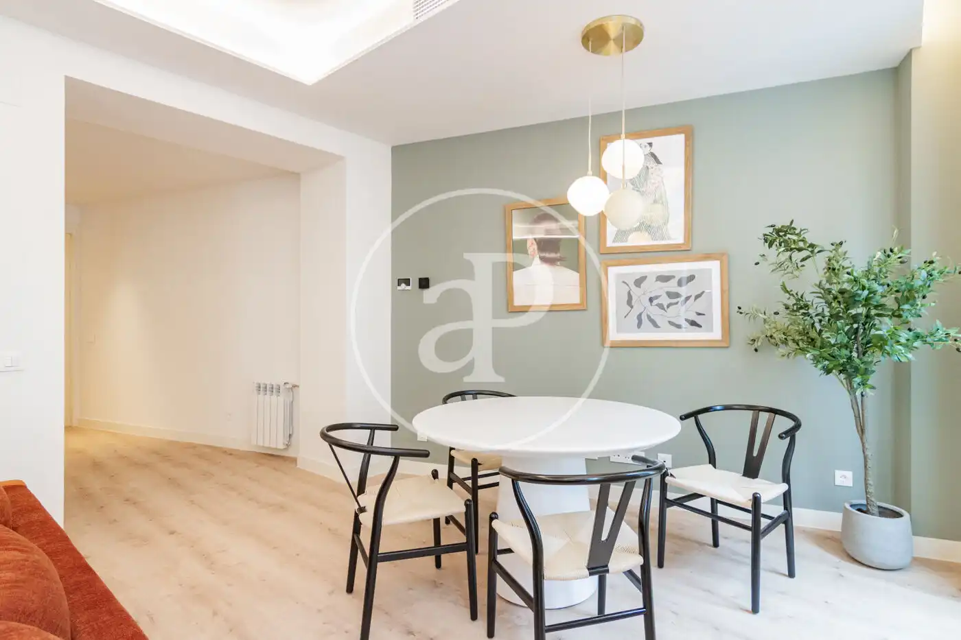 Dining room of Flat for rent in Madrid  with Air Conditioner, Heating and Storage room