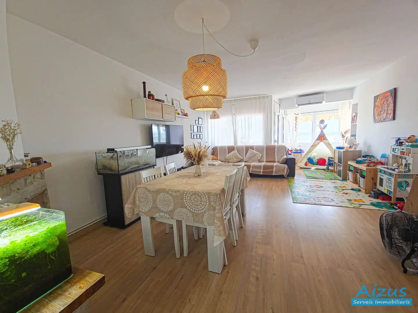 Sala de estar de Piso en venta en Sentmenat con Aire acondicionado, Calefacción y Terraza