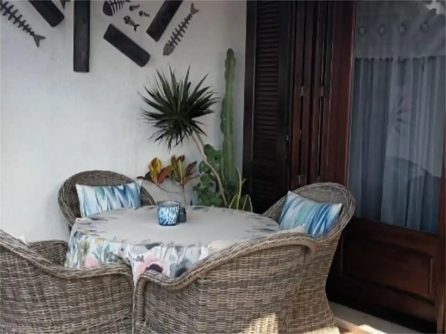 Terrassa de Casa o xalet en venda en Yaiza amb Aire condicionat, Jardí privat i Piscina