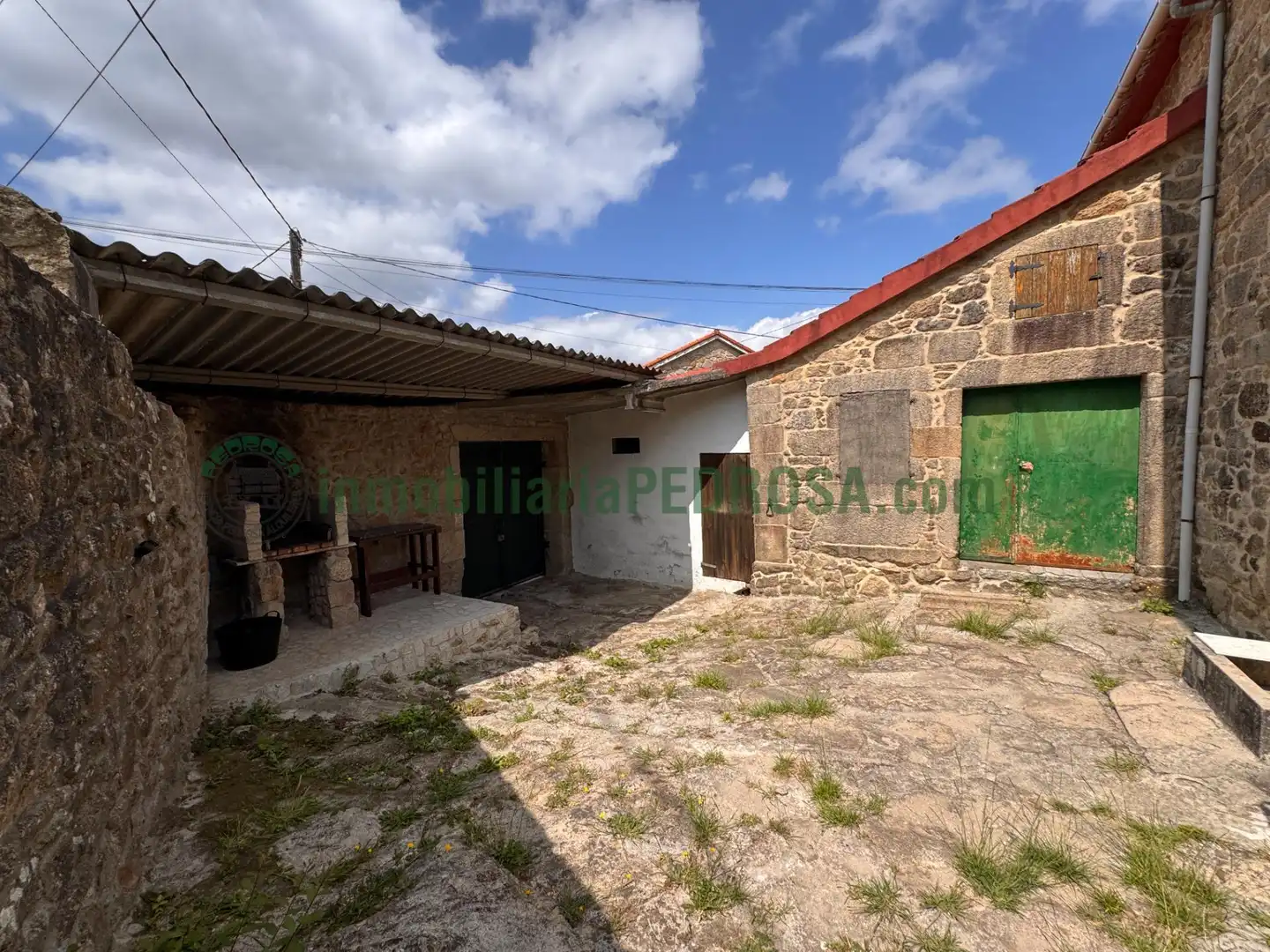 Vista exterior de Finca rústica en venda en Moraña
