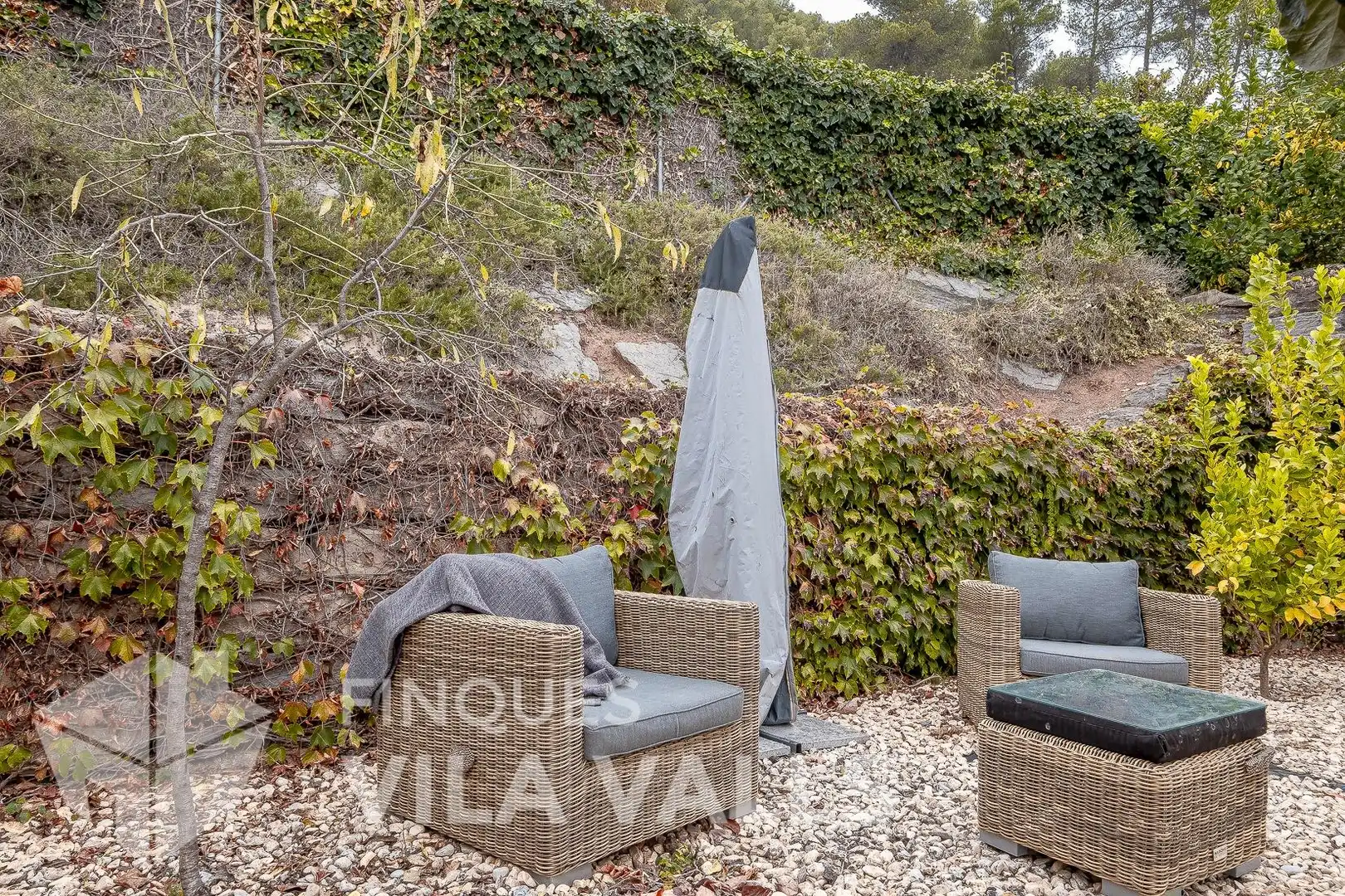 Terraza de Casa o chalet en venta en Gallifa con Aire acondicionado, Calefacción y Jardín privado