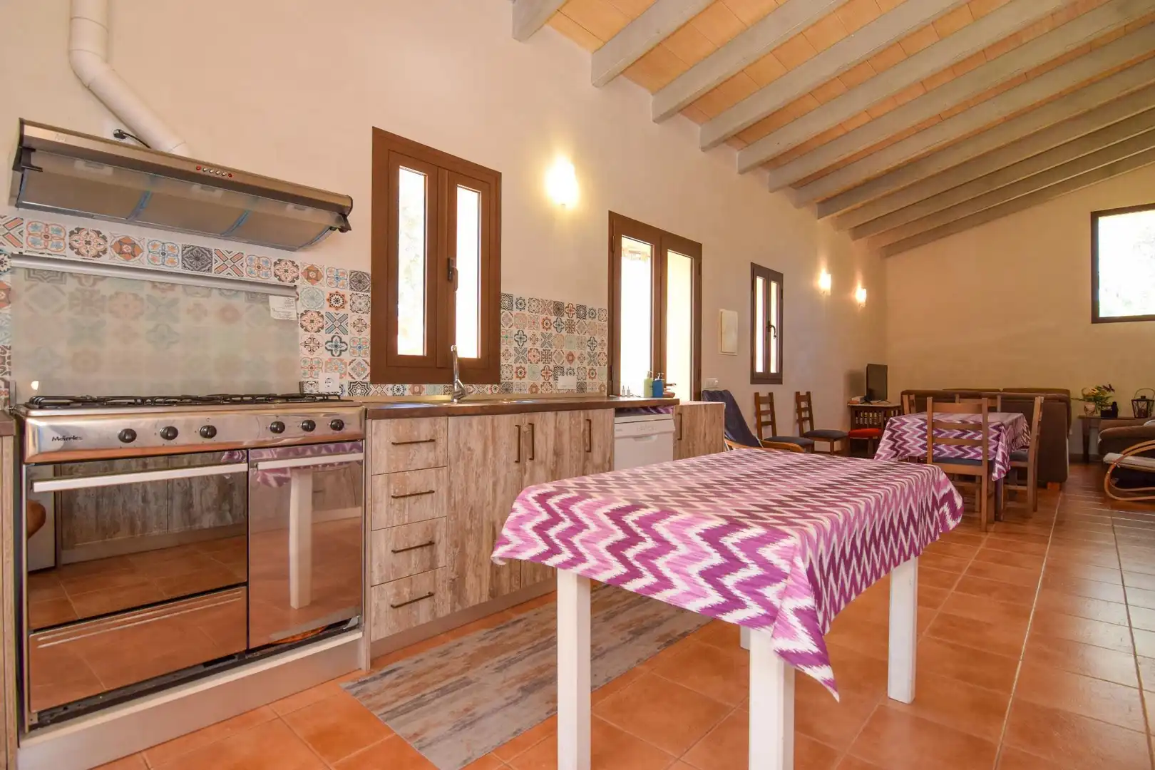 Cocina de Finca rústica de alquiler en Artà con Aire acondicionado, Calefacción y Trastero